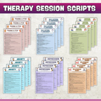 Therapy Session Scripts Guide, Psychotherapy Tools For Therapists