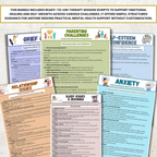 Therapy Session Scripts Guide, Psychotherapy Tools For Therapists