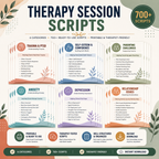 Therapy Session Scripts Guide, Psychotherapy Tools For Therapists