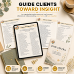 Counselor Cheat Sheets, One-Liners And Reflection Prompts
