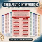 Therapy Interventions Guide, Mental Health Techniques For Therapists