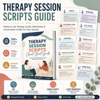 Therapy Session Scripts Guide, Psychotherapy Tools For Therapists