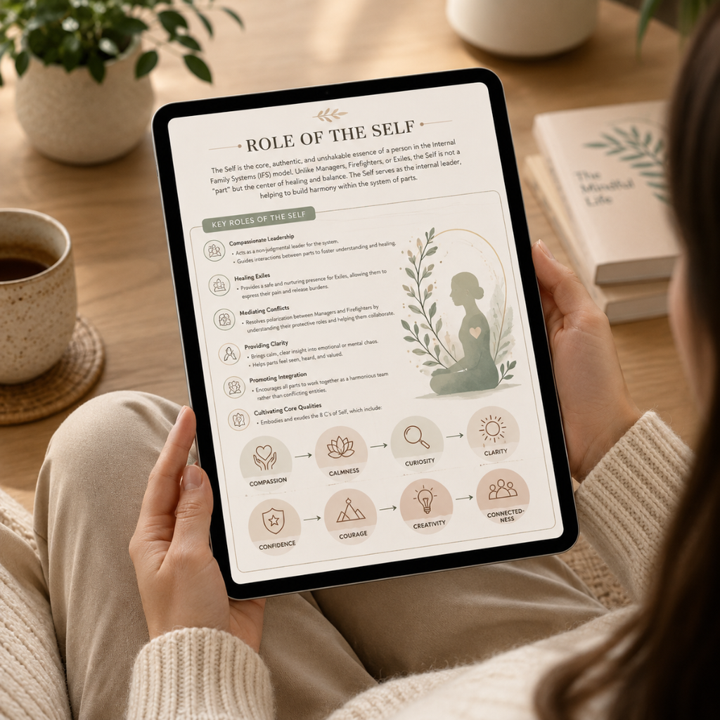 Internal Family Systems Worksheets, Parts Mapping And Therapy Notes
