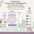 Counseling Worksheets Bundle, Printable Therapy Resources For Therapists